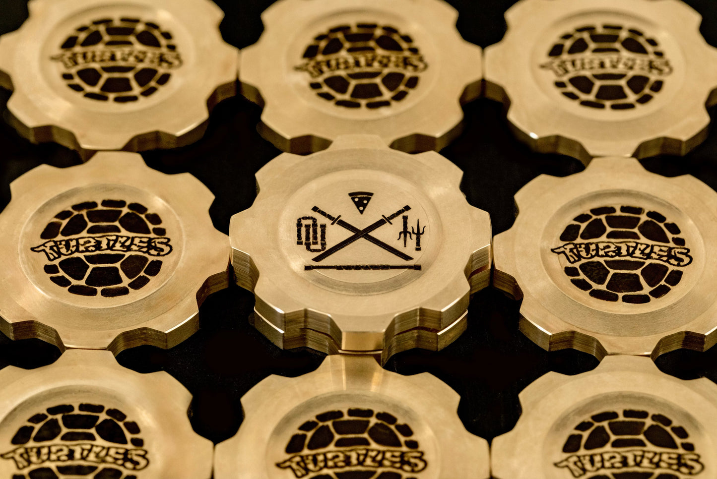 Cowabunga Brass Pocket Gear