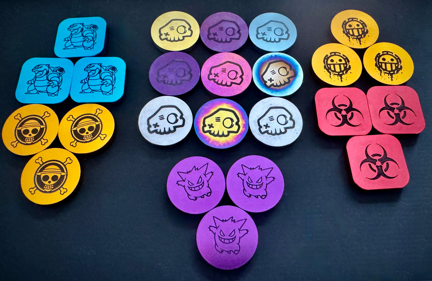 Inky EDC & Collector's Gambit Patch Set