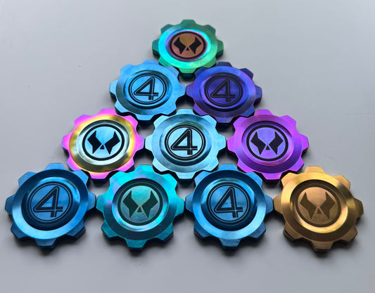 F4 & Doom Blind Box G5 Titanium Pocket Gears